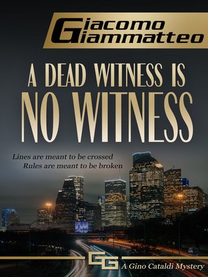 cover image of A Dead Witness Is No Witness